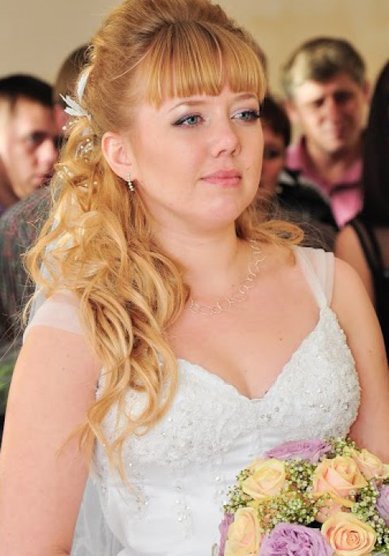 Прическа на свадьбу Д15226 - Стилист-визажист Дарья Антропова