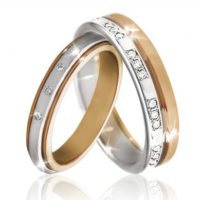 Обручальные кольца А4693 - Ювелирный салон АЛМАЗ КЛУБ