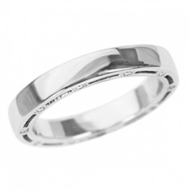 Обручальное кольцо 221224-А4706 - Ювелирный салон АЛМАЗ КЛУБ
