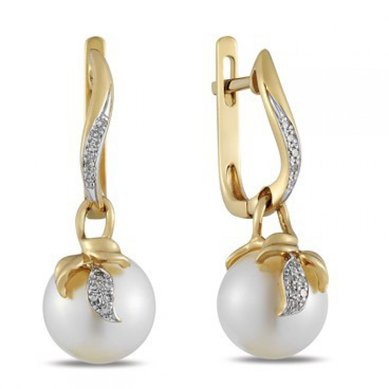 Серьги E108-1982356CP-R17-М8045 - Ювелирный бренд Московский ювелирный завод в Челябинске