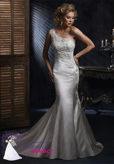 Свадебное платье С33596. Силуэт Русалка (Рыбка), длинное со шлейфом.