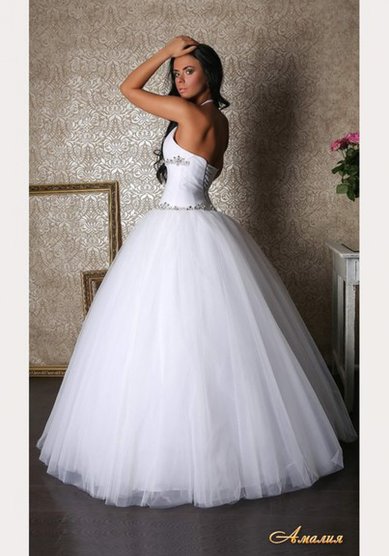 Свадебное платье Амалия-S42518 - Салон свадебной и вечерней моды Sole Bianco