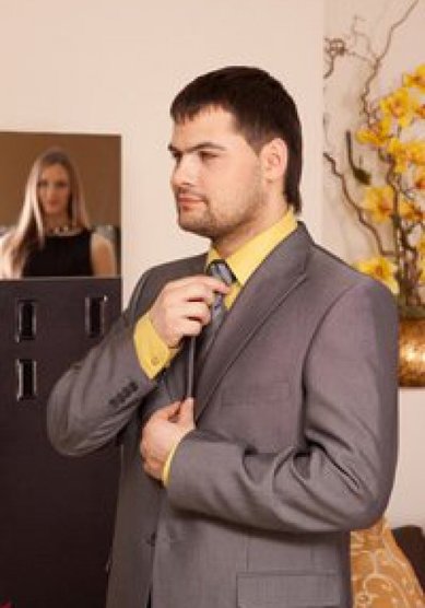 Свадебный мужской костюм П1705 - Салон мужской одежды Пеплос