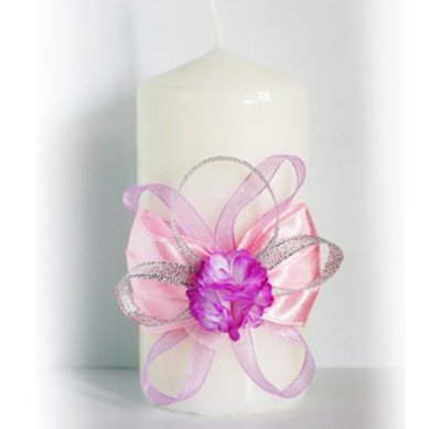 Свечи Б39536 - Студия свадебных аксессуаров Белый Цветок