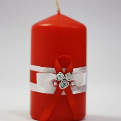 Свечи Б39537 - Студия свадебных аксессуаров Белый Цветок